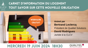 WEBINAIRE – Carnet d’Information du Logement : 19/06 à 18h30